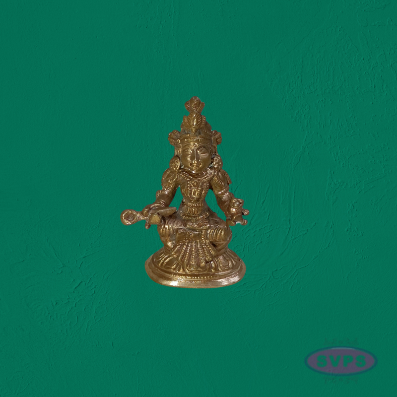 Panchalogha Annapoorani Idol – Goddess Annapoorna Statue