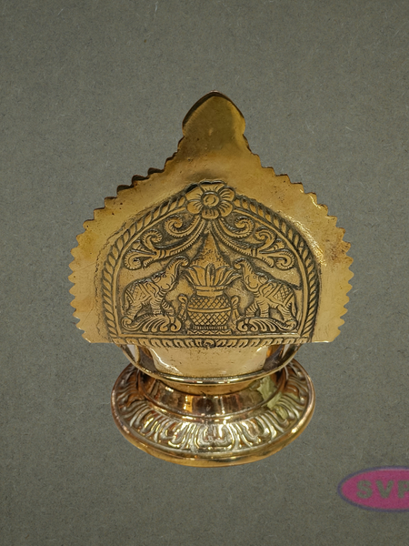 Auspicious Brass Ashtalakshmi Deepam for Wealth, Prosperity & Abundance