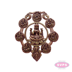 Ashtalakshmi Wall Hanging – 8 Forms of Goddess Lakshmi with Central Mahalakshmi Idol