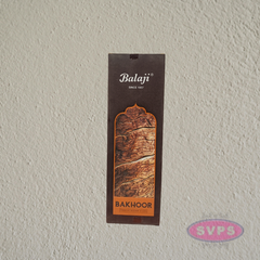Balaji Premium Bakhoor Incense Sticks – Deep Woody Aroma