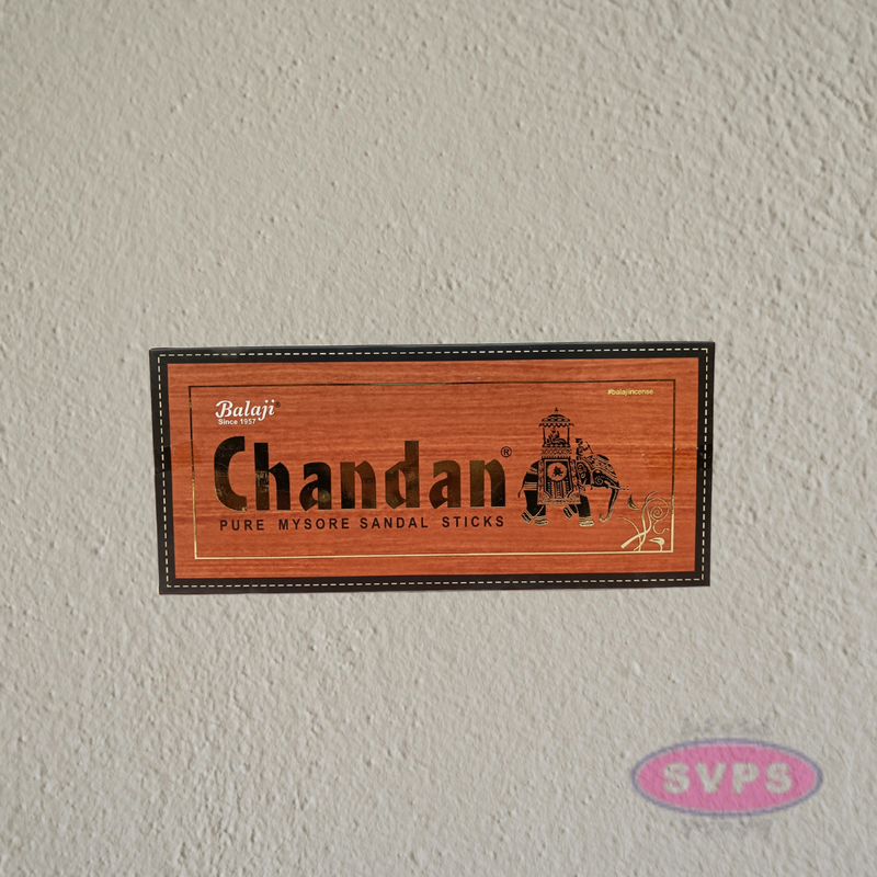 Balaji Chandan Incense Sticks – Pure Mysore Sandal Agarbathi