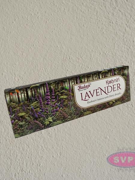 Balaji Kashmiri Lavender Agarbatti for Pooja, Relaxation & Meditation