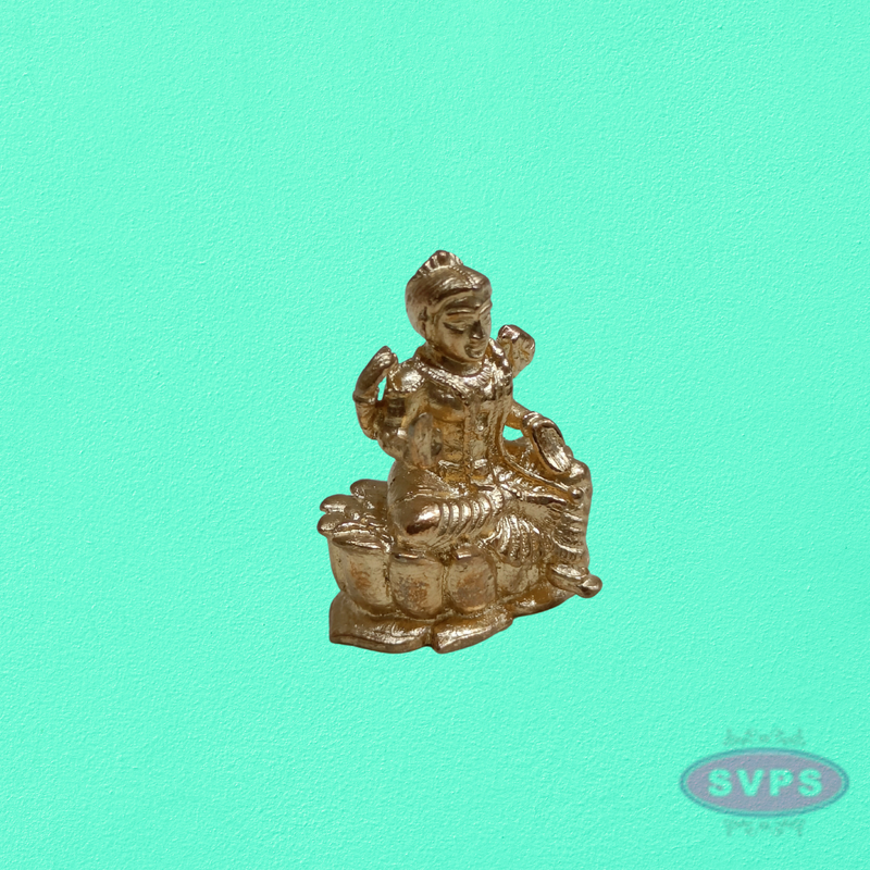 Handcrafted Panchalogha Balambigai Idol – Seated Goddess on Lotus