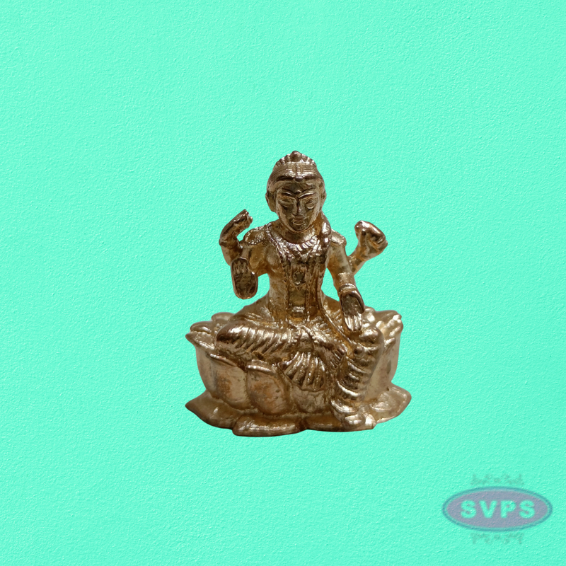 Handcrafted Panchalogha Balambigai Idol – Seated Goddess on Lotus