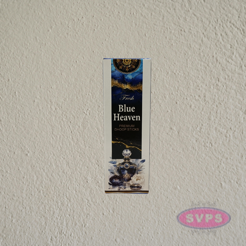 Blue Heaven Premium Dhoop Sticks – Fresh Fragrance for Pooja & Meditation