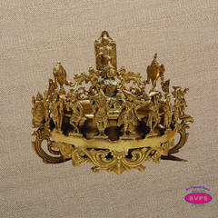 Brass Perumal Lakshmi Dasavatharam Decorative Urli