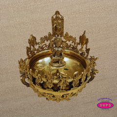 Brass Perumal Lakshmi Dasavatharam Decorative Urli