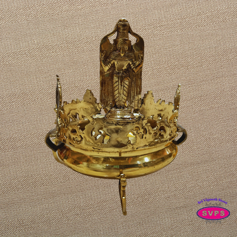 Brass Perumal Lakshmi Dasavatharam Decorative Urli