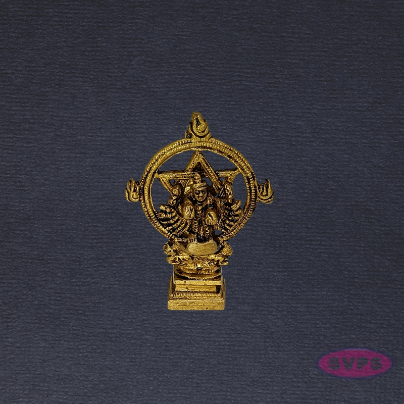Handcrafted Brass Sudarshana Chakrathazhwar Idol