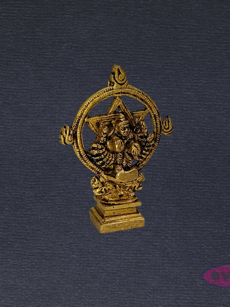 Handcrafted Brass Sudarshana Chakrathazhwar Idol