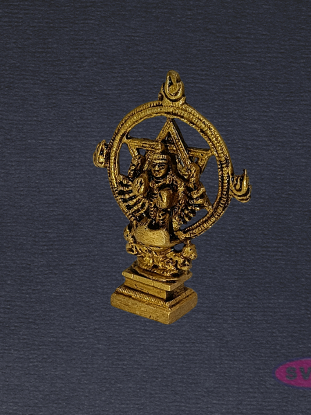 Handcrafted Brass Sudarshana Chakrathazhwar Idol