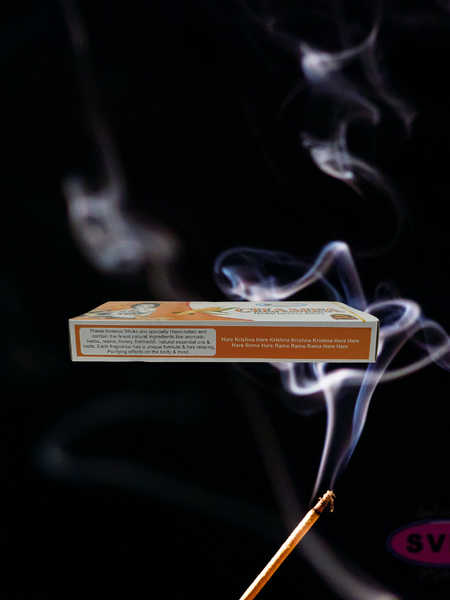 Handrolled Champa Agarbatti – Herbal Incense Sticks for Meditation, Puja & Relaxation