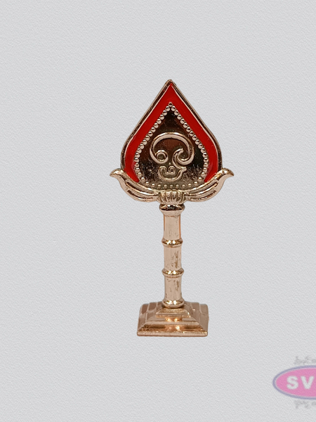 Murugan Vel with Tirunamam – Copper Finish