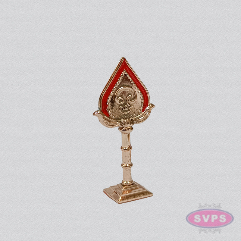 Murugan Vel with Tirunamam – Copper Finish
