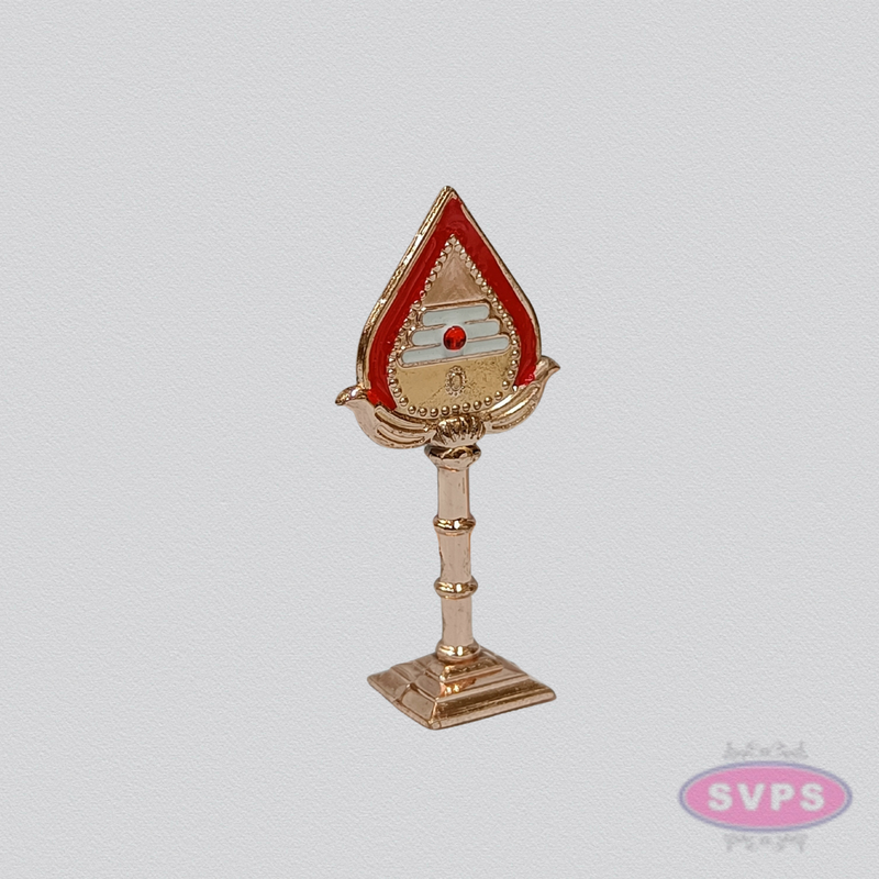 Murugan Vel with Tirunamam – Copper Finish