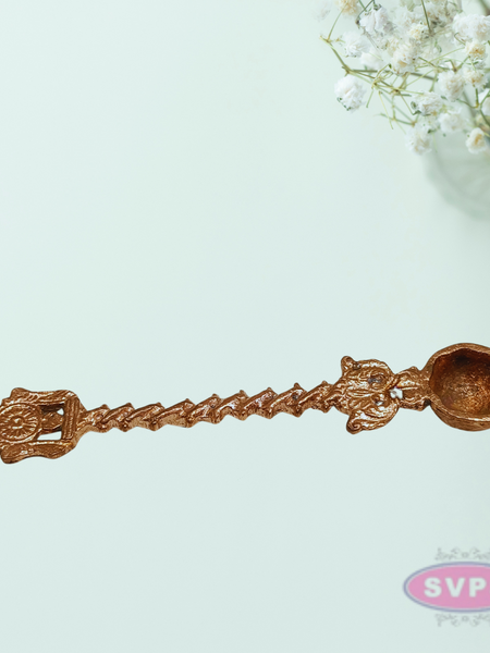 Copper Shangu Chakra Udharini Spoon
