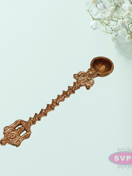 Copper Shangu Chakra Udharini Spoon
