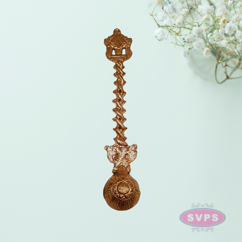 Copper Shangu Chakra Udharini Spoon