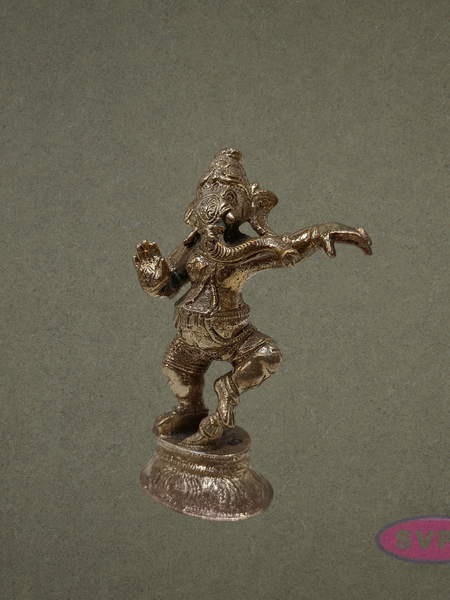 Panchalogam dancing Ganesha Idol