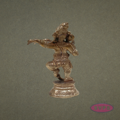 Panchalogam dancing Ganesha Idol