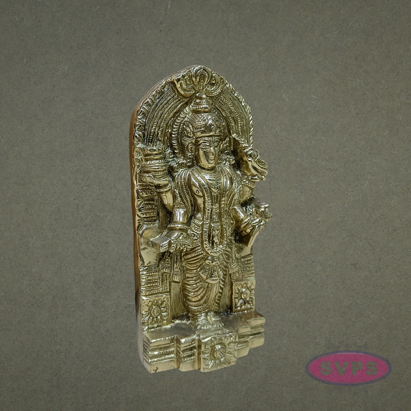 Brass Dhanvanthri Bhagavan Murti – Symbol of Wellness & Ayurveda