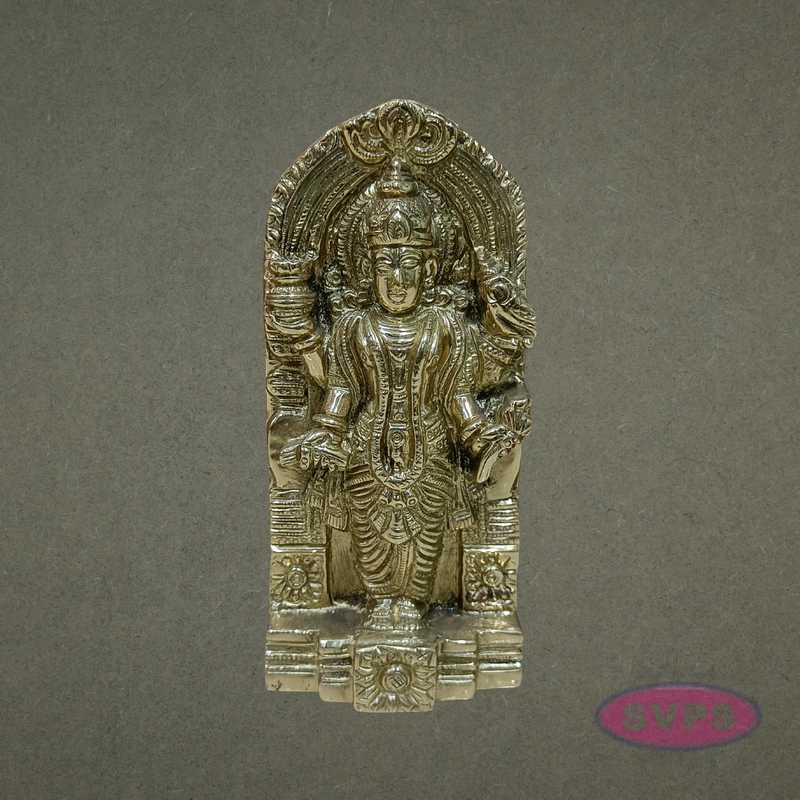 Brass Dhanvanthri Bhagavan Murti – Symbol of Wellness & Ayurveda