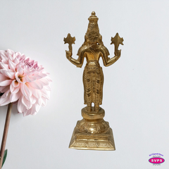 Panchalogham Lord Dhanvantari Idol – Divine Ayurvedic God Statue