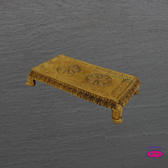 Antique Finish Brass Pooja Stand (Peetam)