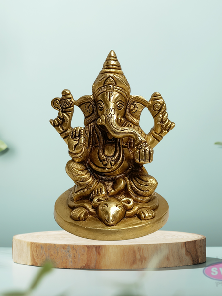 Brass Ganesha Idols – Auspicious Gift