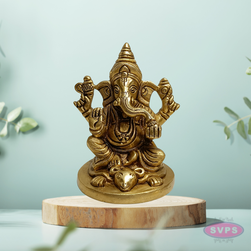Brass Ganesha Idols – Auspicious Gift