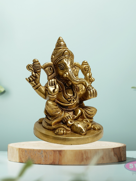 Brass Ganesha Idols – Auspicious Gift