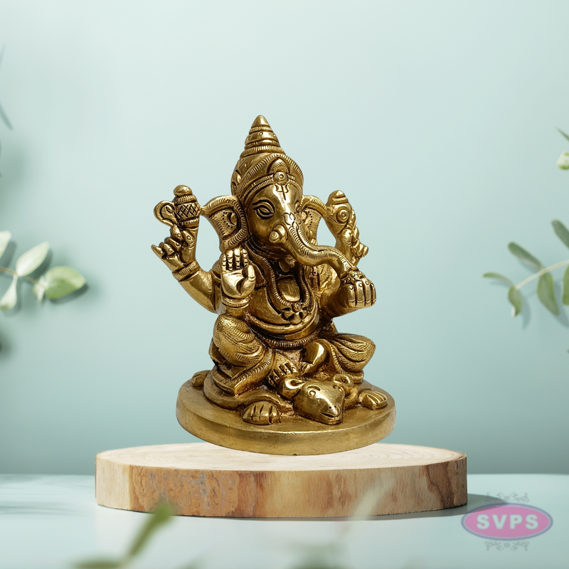 Brass Ganesha Idols – Auspicious Gift