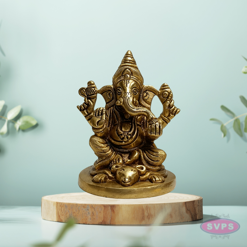 Brass Ganesha Idols – Auspicious Gift