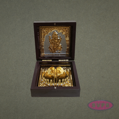 Lord Ganesha Paduka Box – Decorative Pooja Gift Box