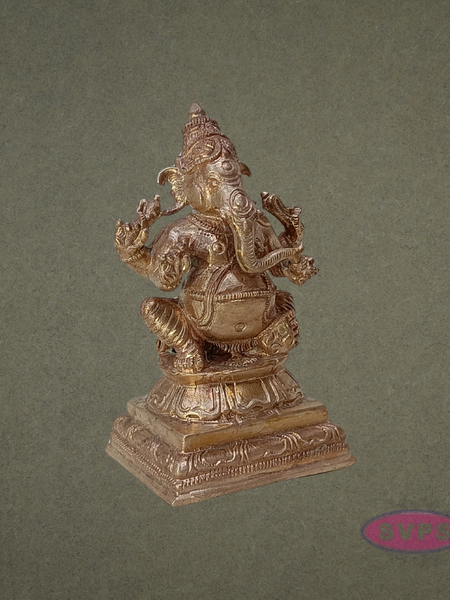 Panchaloham Idampuri Ganesha Idol Home Temple