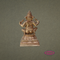 Panchaloham Idampuri Ganesha Idol Home Temple