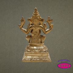 Panchalogha Lord Ganesha Idol – Traditional Pancha Loha Vinayagar Statue for Pooja