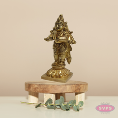 Brass Garuda Bhagwan Idol – Anjali Hasta Pose