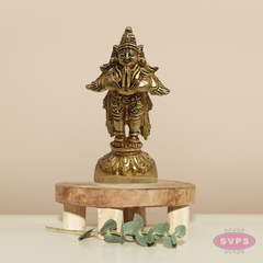 Brass Garuda Bhagwan Idol – Anjali Hasta Pose