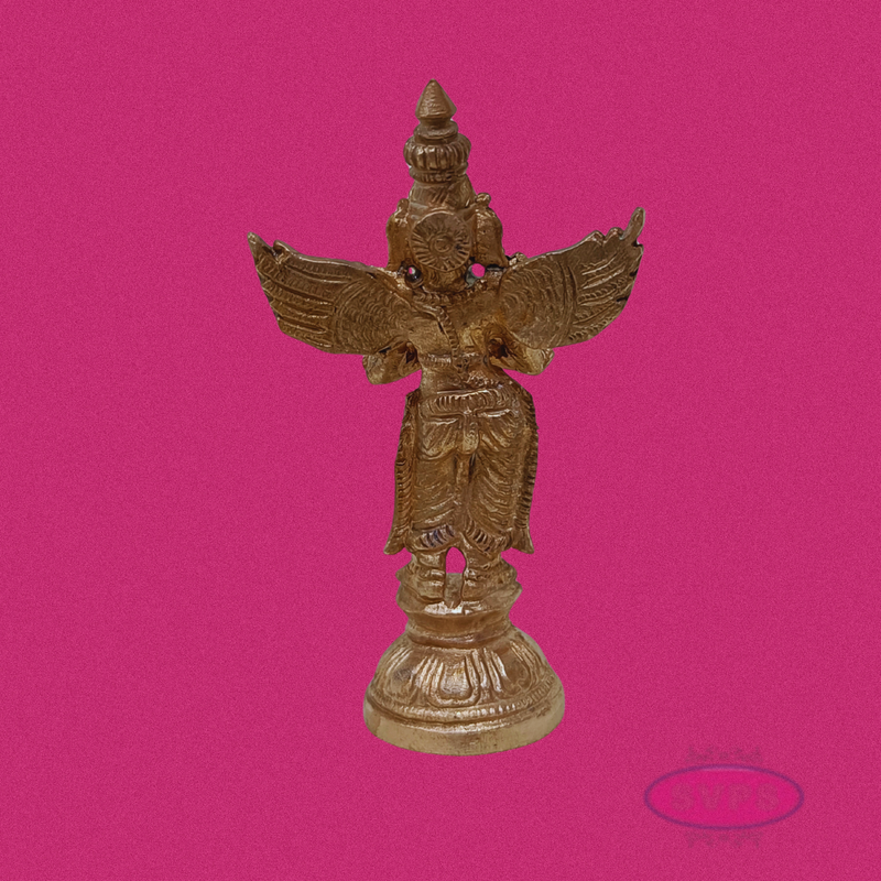 Panchalogam Garudan Standing Statue-3 Inches