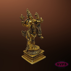 Sri Lakshmi Narayana Garuda Vahana Brass Idol – Perumal Thayar Statue
