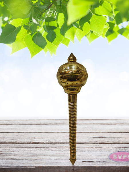 Brass Gathai / Temple Gadai – Traditional Hindu Ritual Accessory