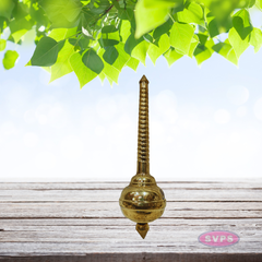 Brass Gathai / Temple Gadai – Traditional Hindu Ritual Accessory