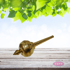 Brass Gathai / Temple Gadai – Traditional Hindu Ritual Accessory