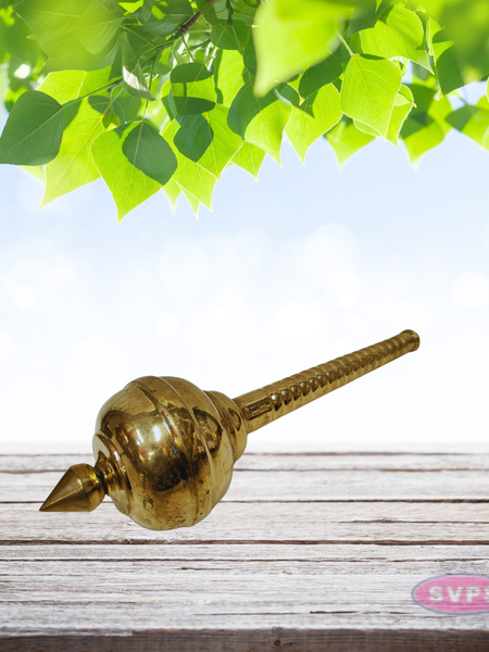 Brass Gathai / Temple Gadai – Traditional Hindu Ritual Accessory
