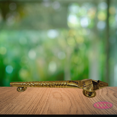 Handcrafted Brass Ghee Arthi – Temple Style Aarti Spoon