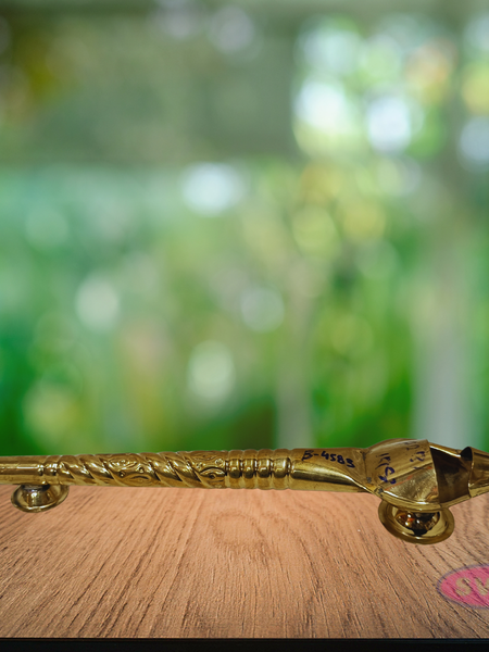 Handcrafted Brass Ghee Arthi – Temple Style Aarti Spoon