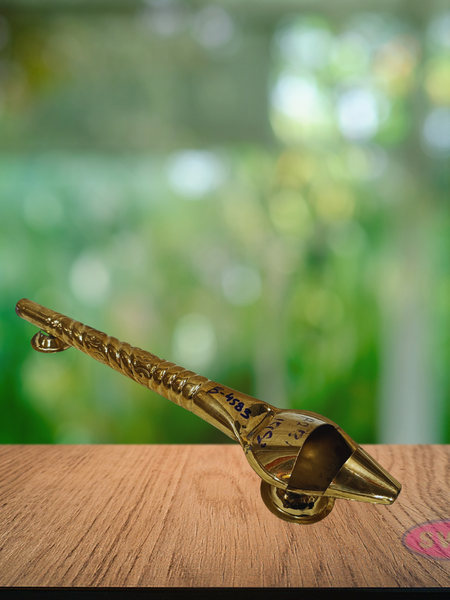 Handcrafted Brass Ghee Arthi – Temple Style Aarti Spoon