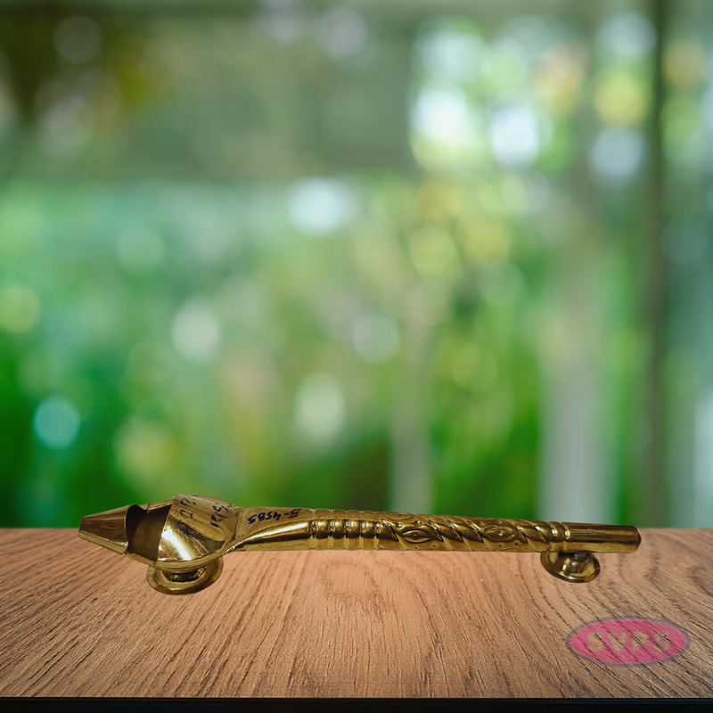 Handcrafted Brass Ghee Arthi – Temple Style Aarti Spoon
