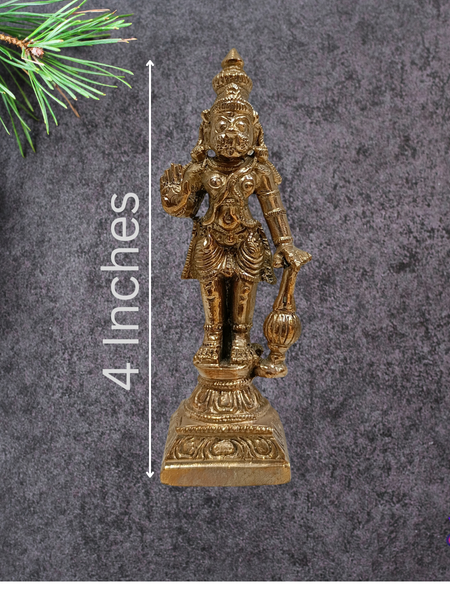 Panchalogam Hanuman Statue /4 Inches